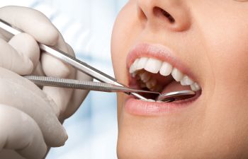 Dental Patient at Checkup